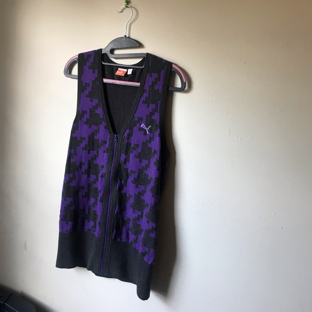 Puma women sweater vest size M NWOT